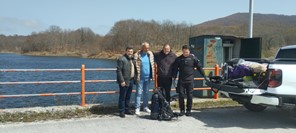 Δήμος Μετεώρων: Ειδικοί τεχνίτες δύτες στη λίμνη Λογγά για την αποκατάσταση του δικτύου άρδευσης
